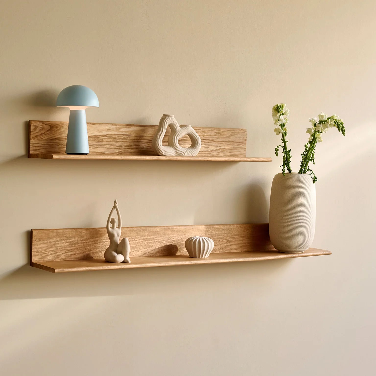 Arena Kerzenhalter Beige